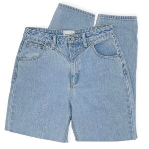 Abrand Jeans 4 High Slim Straight Jeans Light Wash High Waisted Tapered